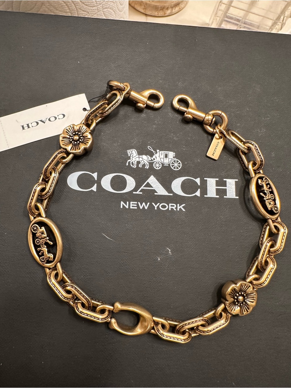 Coach horse and carriage chain strap - Picture 3 of 7